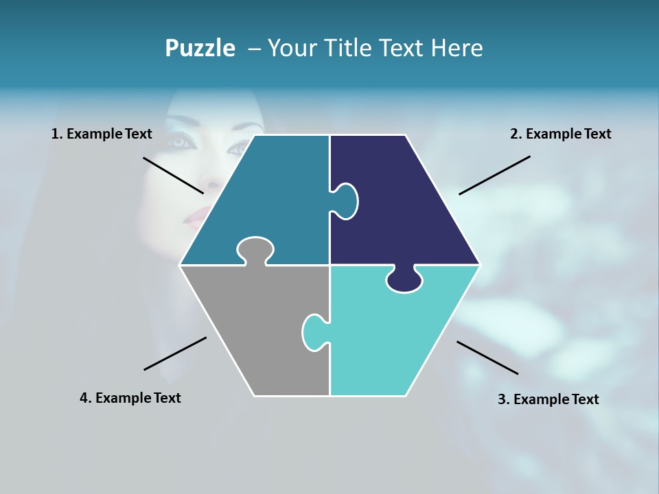 Dismal Fur Make Up PowerPoint Template