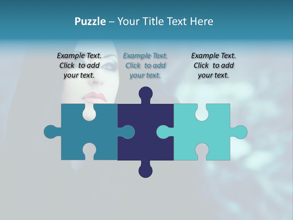 Dismal Fur Make Up PowerPoint Template