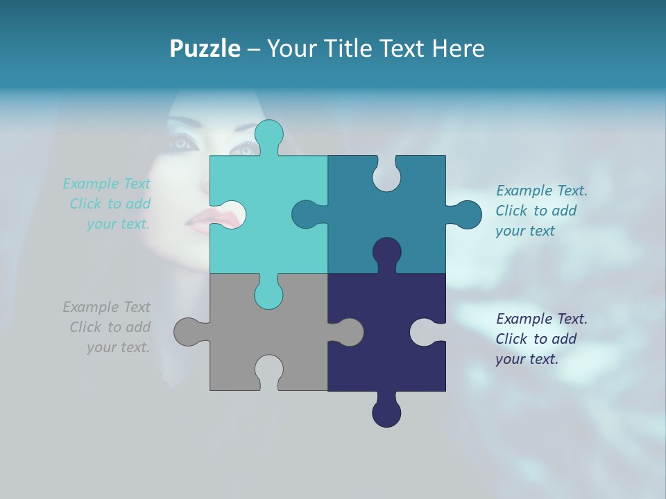 Dismal Fur Make Up PowerPoint Template