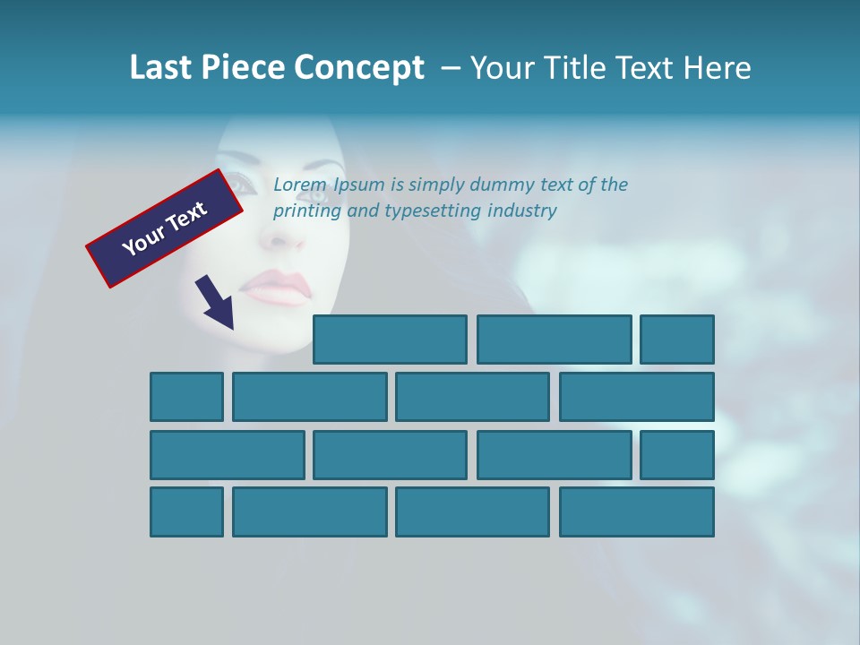 Dismal Fur Make Up PowerPoint Template