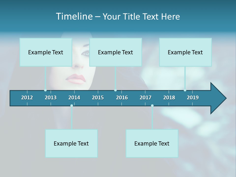 Dismal Fur Make Up PowerPoint Template