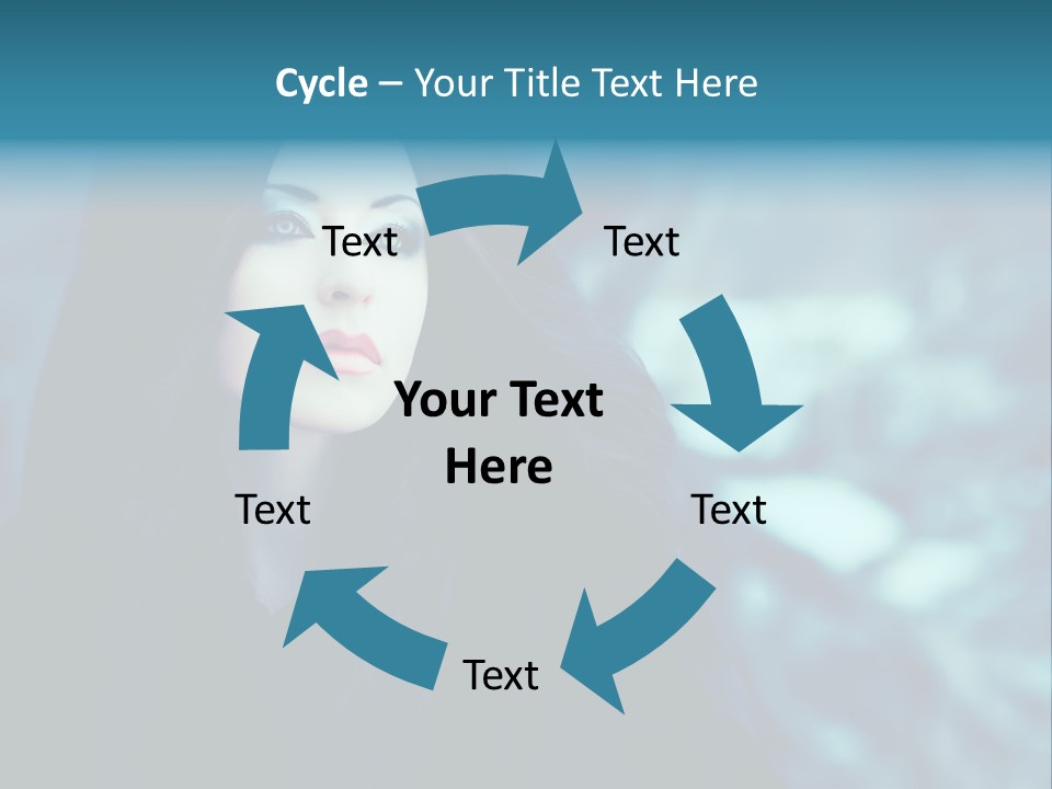 Dismal Fur Make Up PowerPoint Template