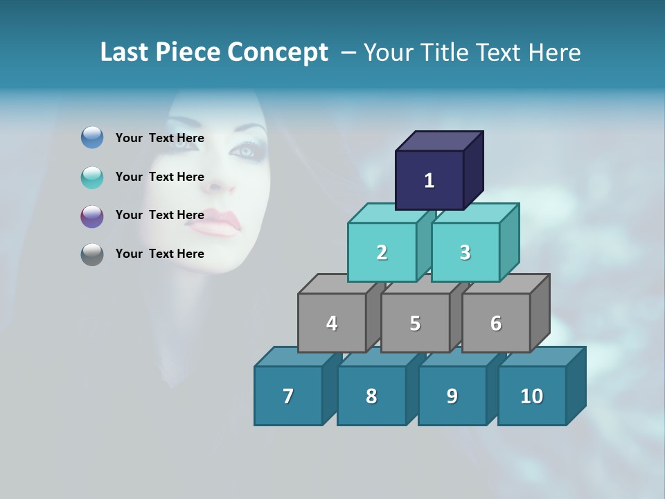 Dismal Fur Make Up PowerPoint Template