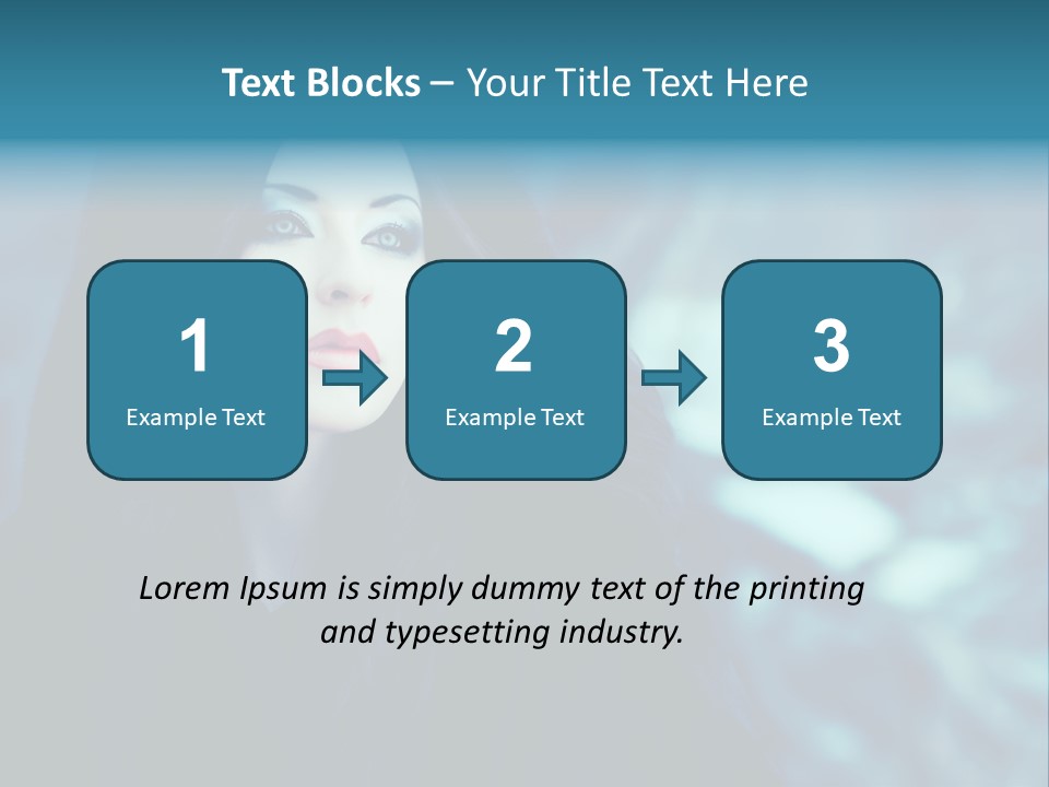 Dismal Fur Make Up PowerPoint Template