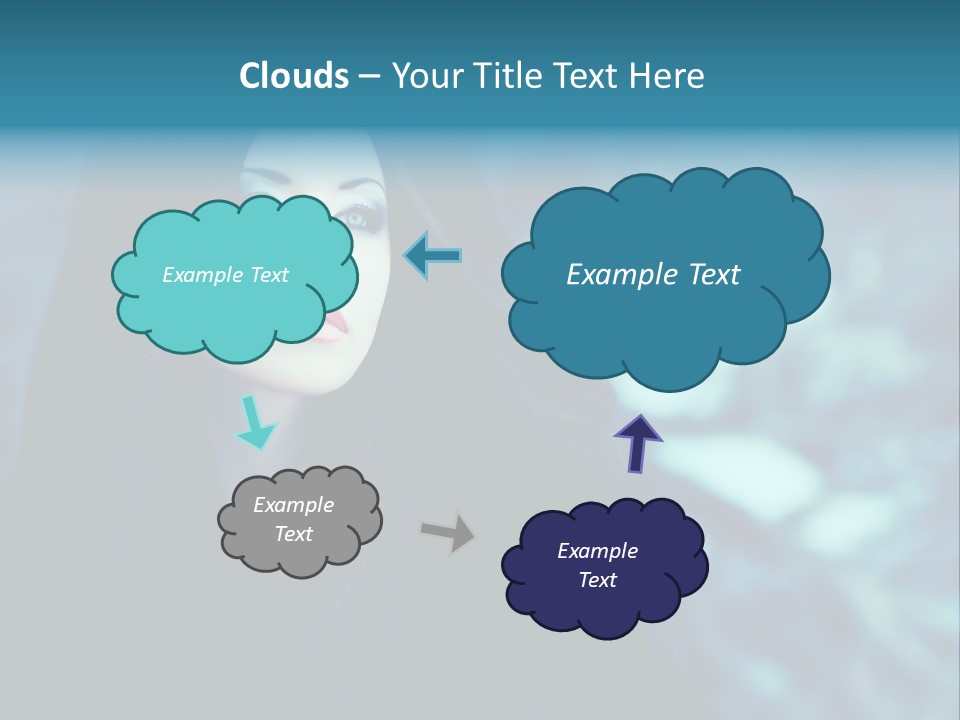 Dismal Fur Make Up PowerPoint Template