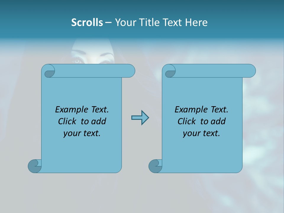 Dismal Fur Make Up PowerPoint Template
