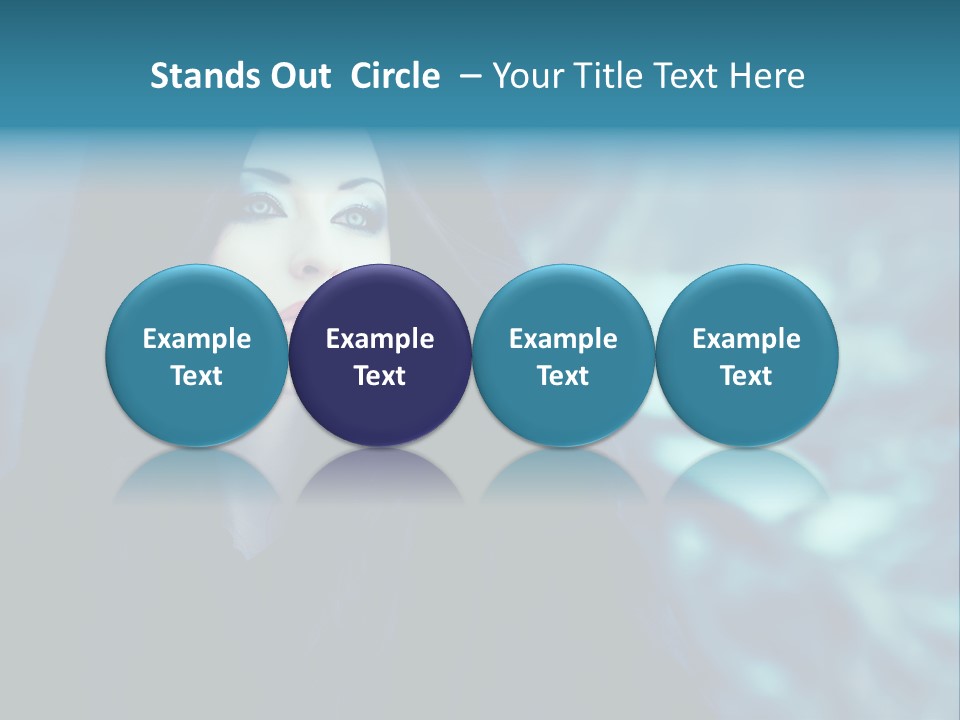 Dismal Fur Make Up PowerPoint Template