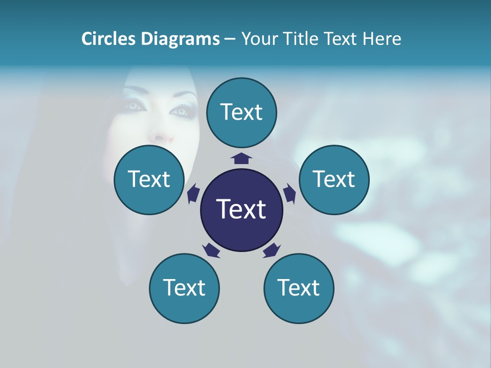 Dismal Fur Make Up PowerPoint Template