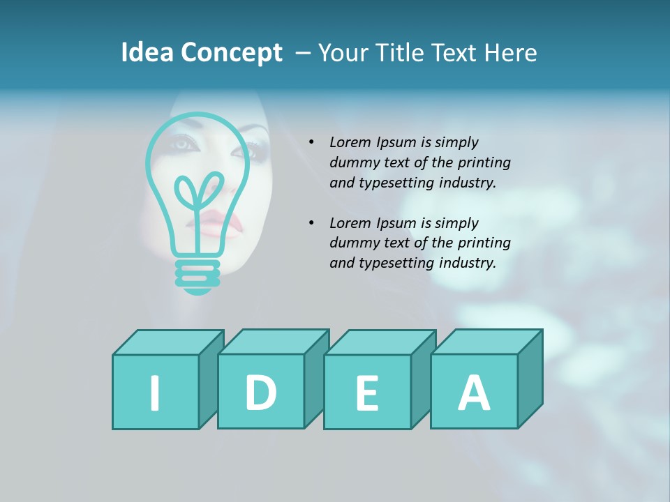 Dismal Fur Make Up PowerPoint Template