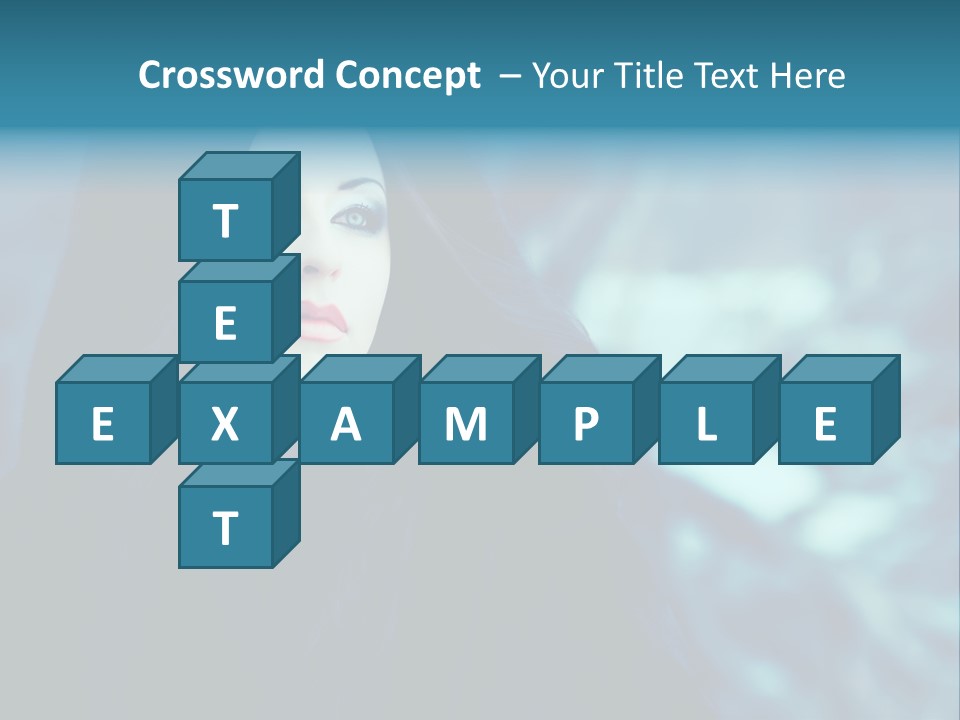 Dismal Fur Make Up PowerPoint Template