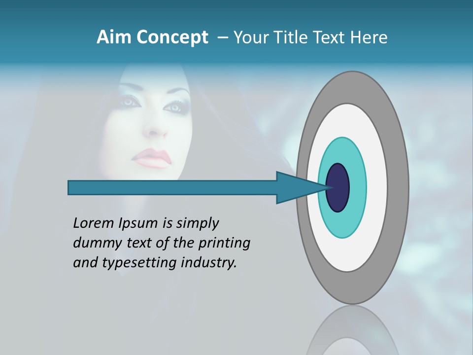 Dismal Fur Make Up PowerPoint Template