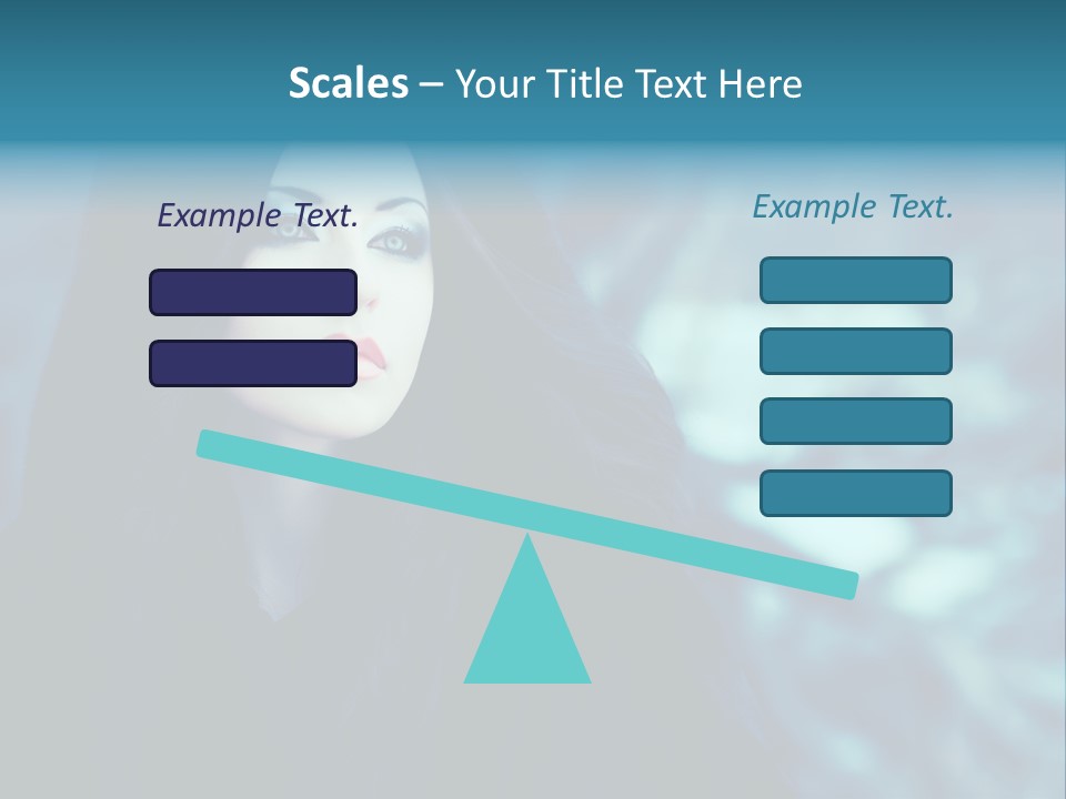 Dismal Fur Make Up PowerPoint Template