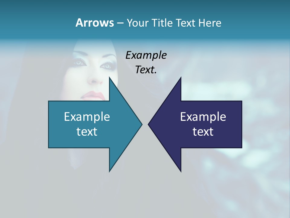 Dismal Fur Make Up PowerPoint Template