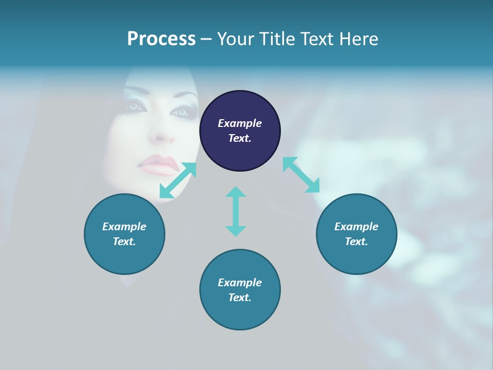 Dismal Fur Make Up PowerPoint Template