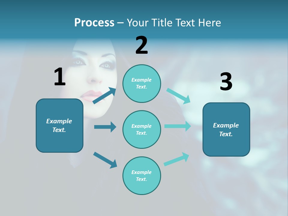 Dismal Fur Make Up PowerPoint Template