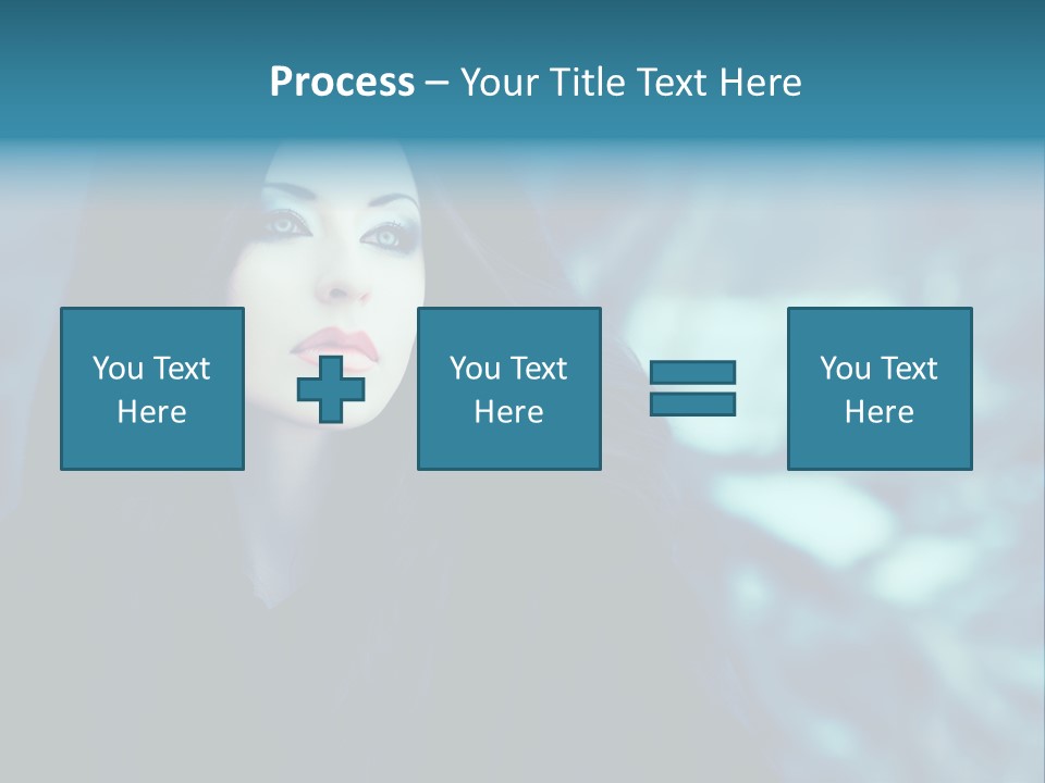 Dismal Fur Make Up PowerPoint Template