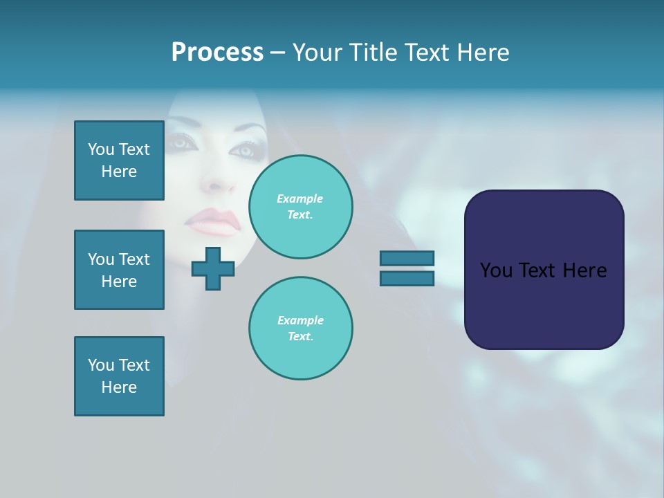Dismal Fur Make Up PowerPoint Template