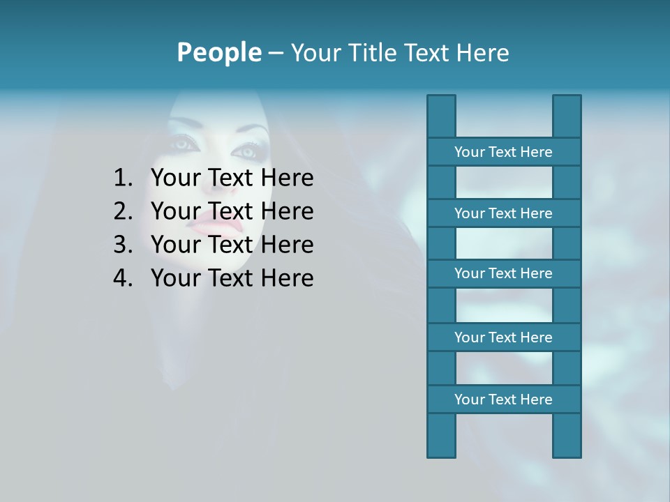 Dismal Fur Make Up PowerPoint Template