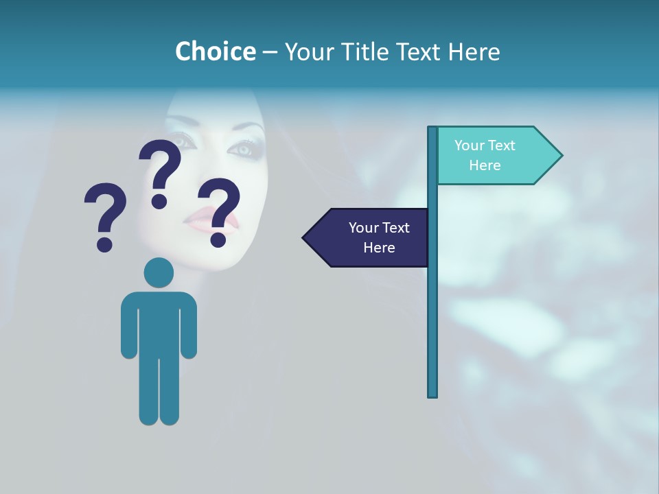 Dismal Fur Make Up PowerPoint Template