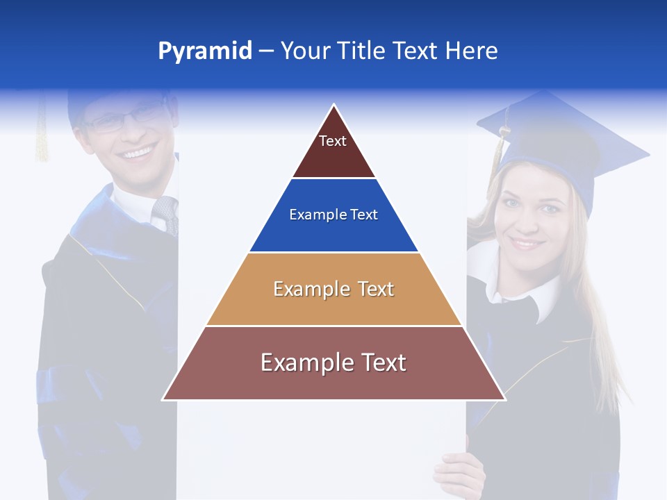 College Glasses Placard PowerPoint Template