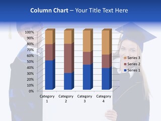 College Glasses Placard PowerPoint Template