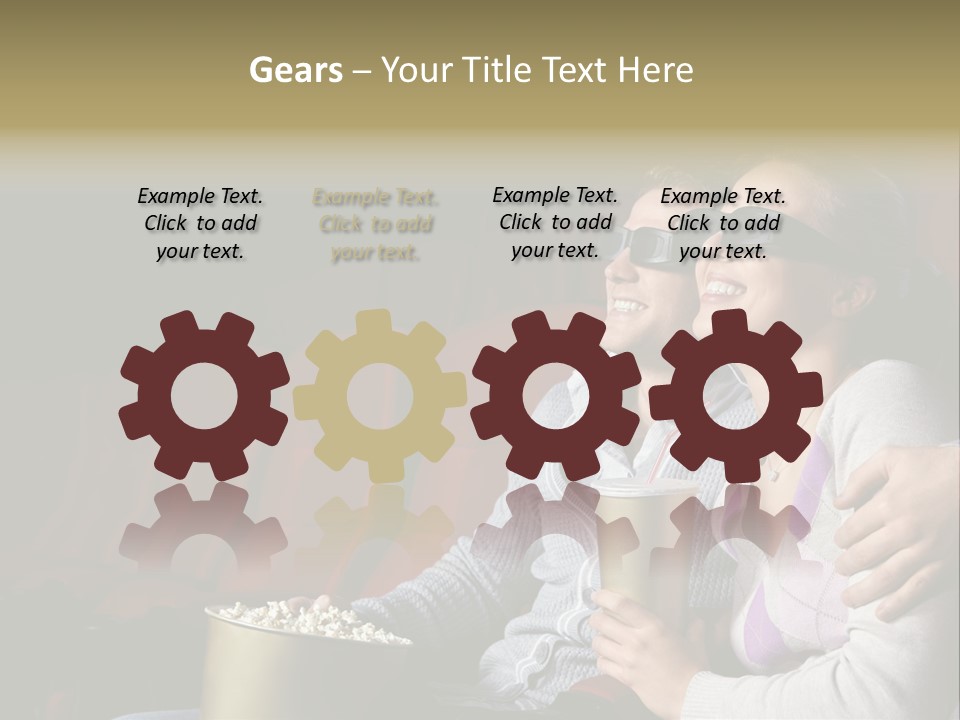 Lifestyles Seat Spectator PowerPoint Template