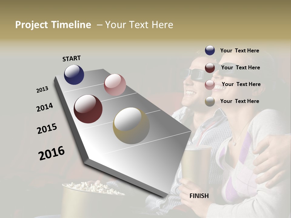 Lifestyles Seat Spectator PowerPoint Template
