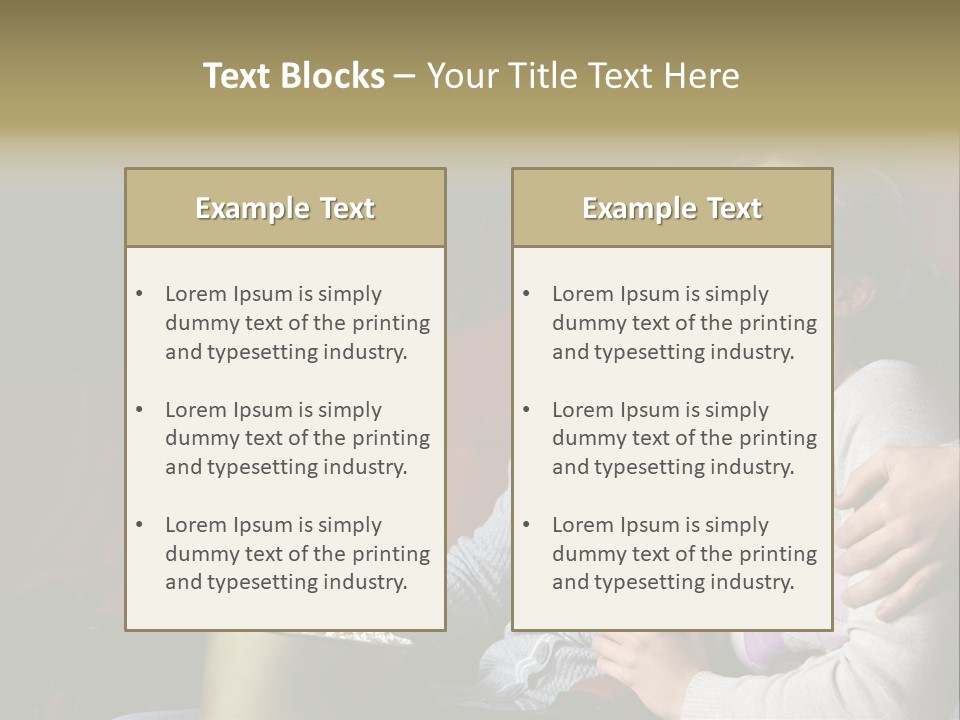 Lifestyles Seat Spectator PowerPoint Template