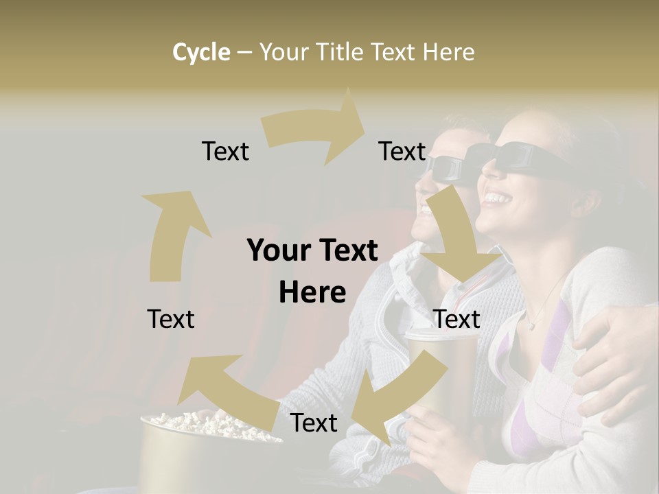 Lifestyles Seat Spectator PowerPoint Template