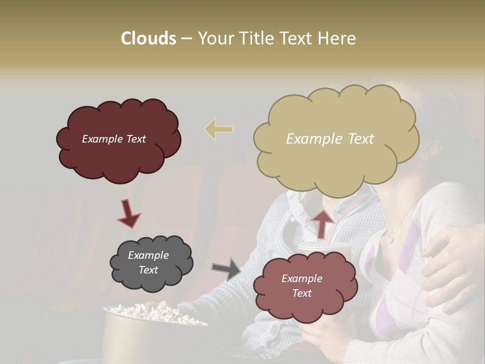 Lifestyles Seat Spectator PowerPoint Template