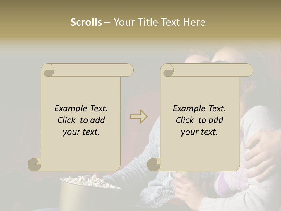 Lifestyles Seat Spectator PowerPoint Template