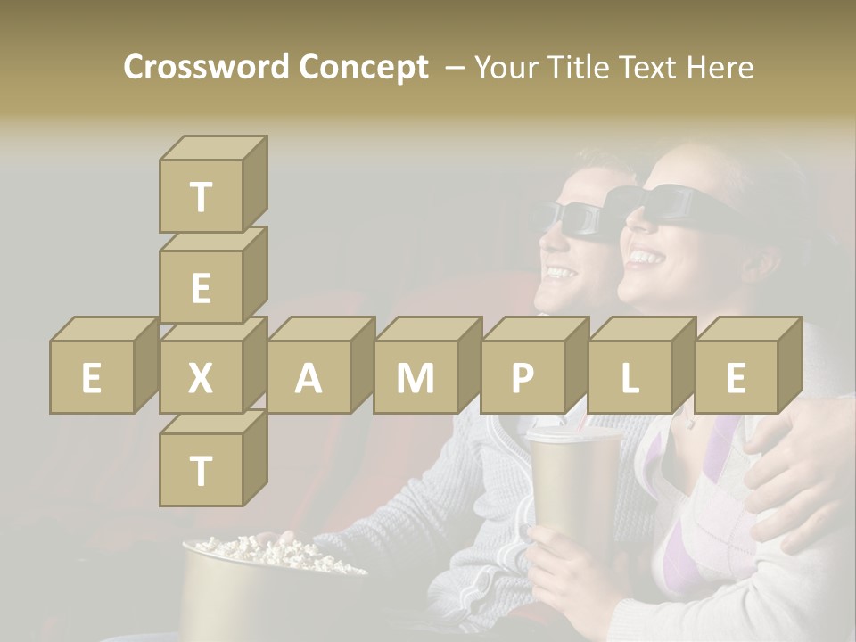 Lifestyles Seat Spectator PowerPoint Template