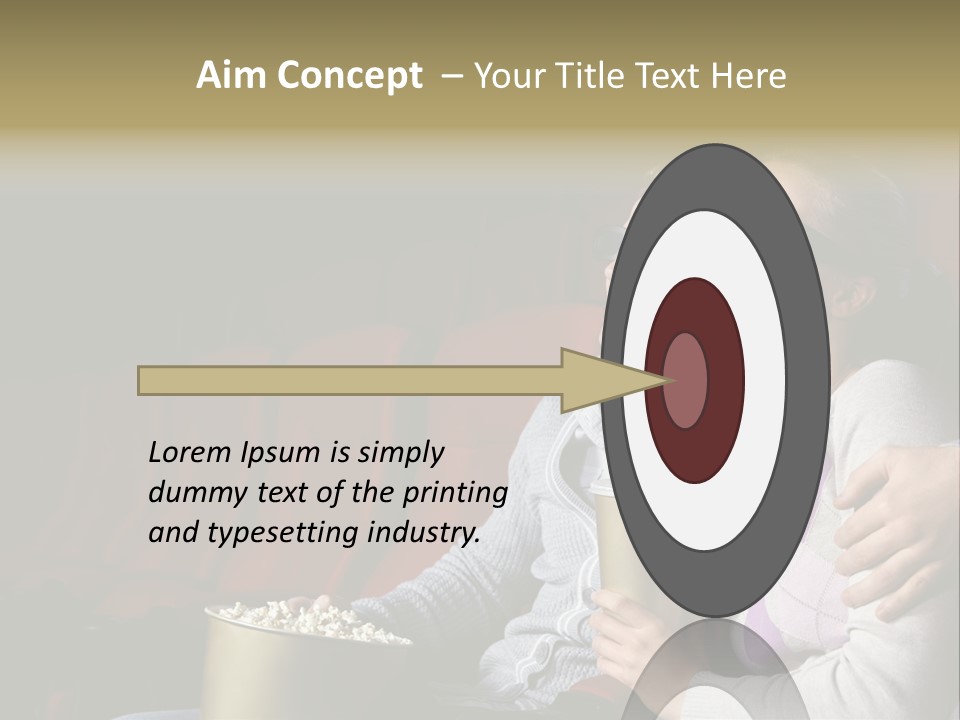 Lifestyles Seat Spectator PowerPoint Template