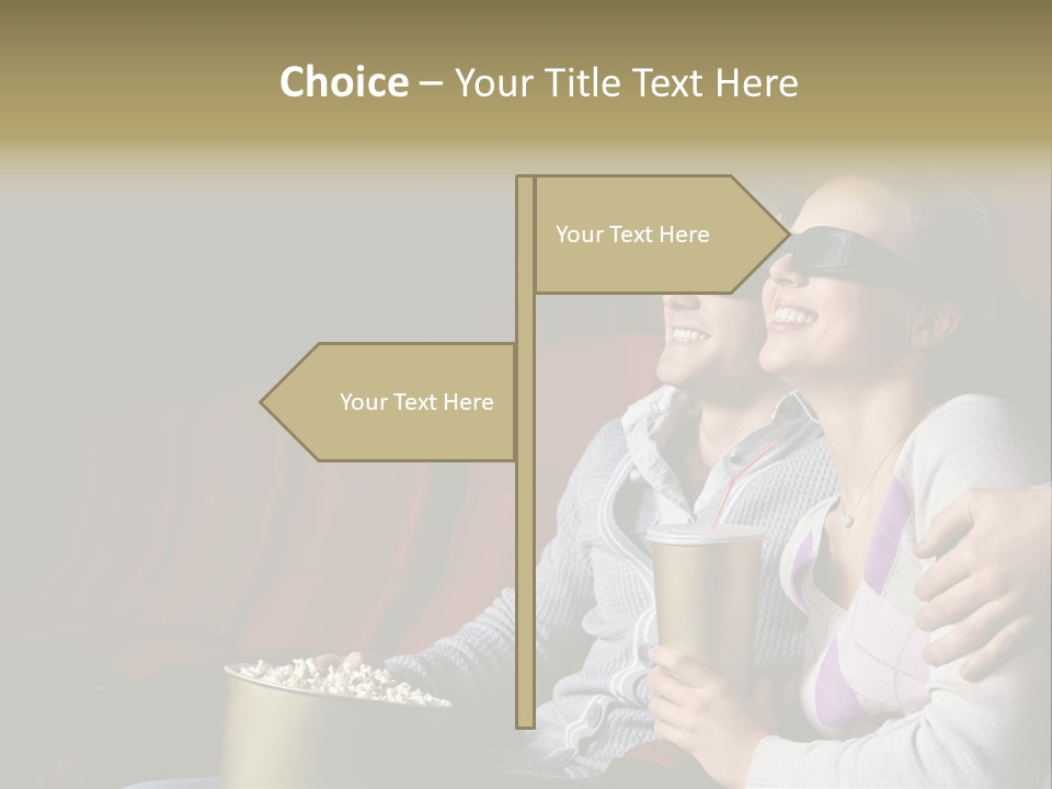 Lifestyles Seat Spectator PowerPoint Template