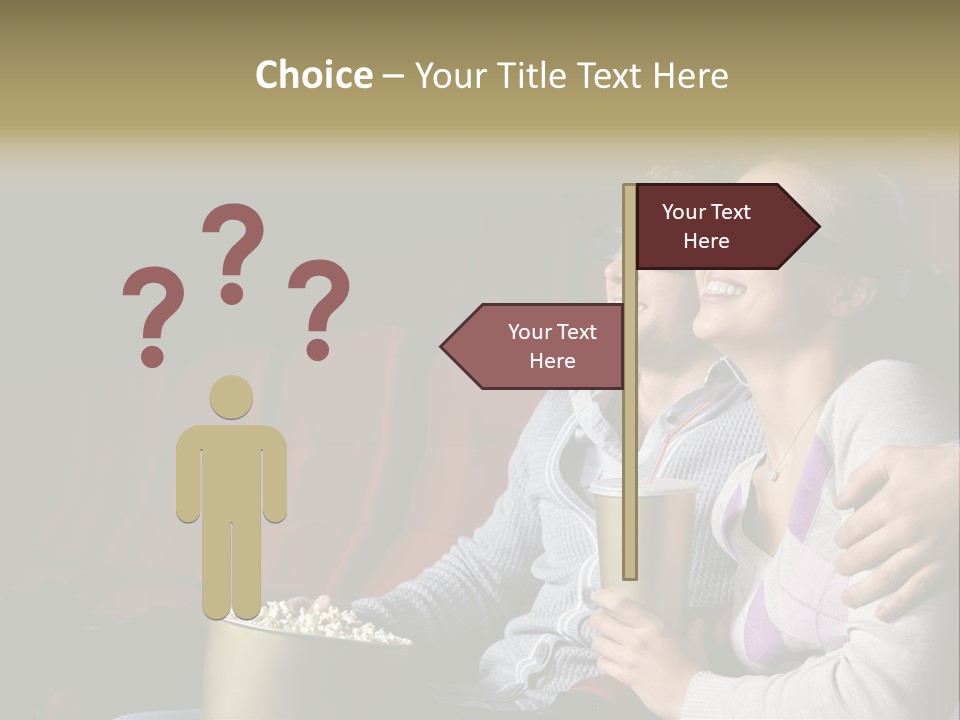 Lifestyles Seat Spectator PowerPoint Template