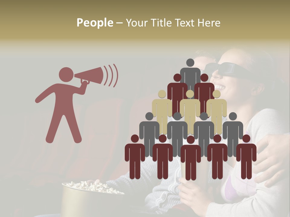 Lifestyles Seat Spectator PowerPoint Template