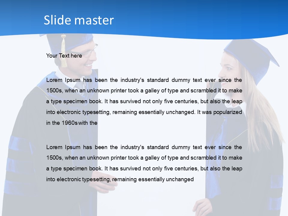 Smiling S Glasses PowerPoint Template