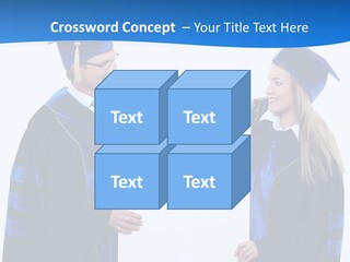 Smiling S Glasses PowerPoint Template