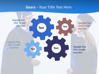 Smiling S Glasses PowerPoint Template