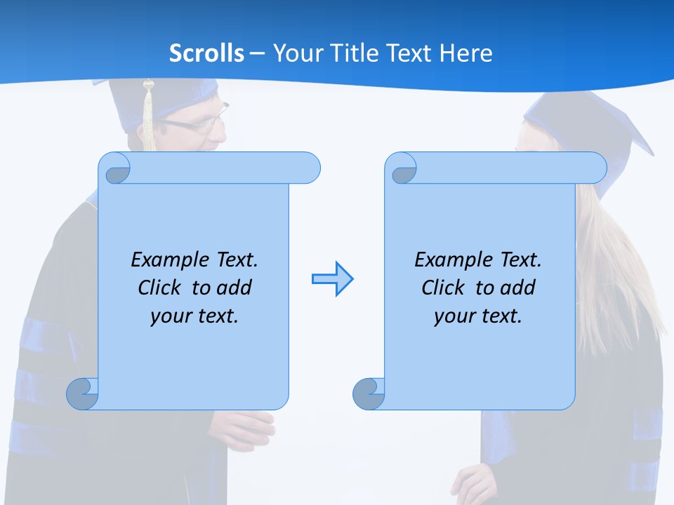Smiling S Glasses PowerPoint Template
