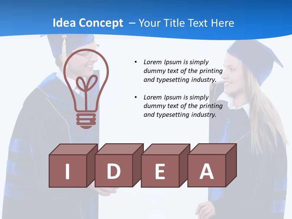 Smiling S Glasses PowerPoint Template