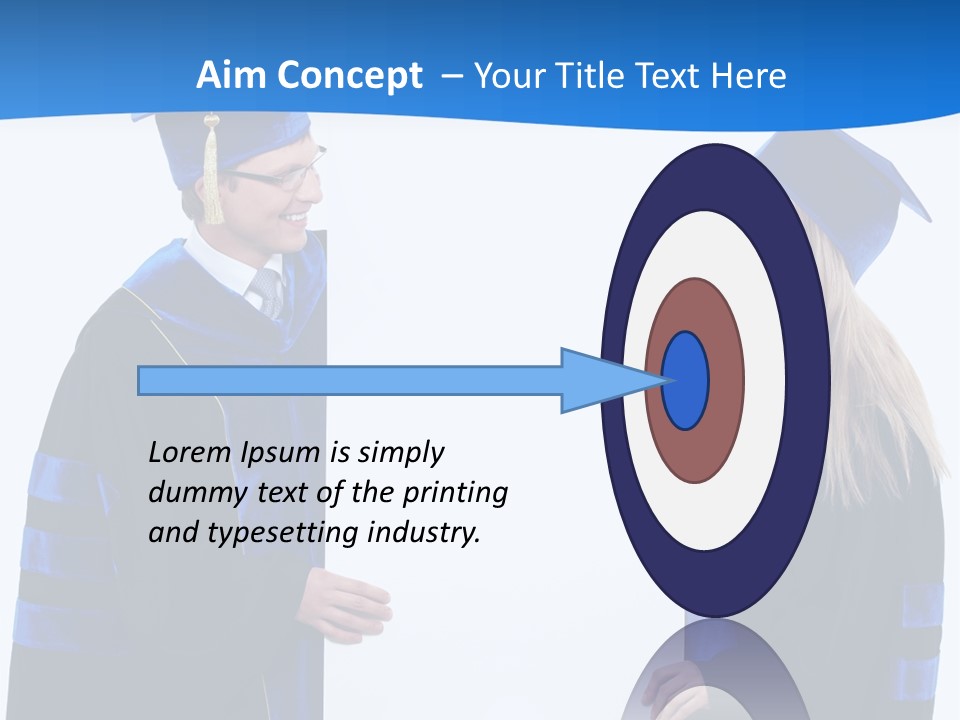 Smiling S Glasses PowerPoint Template