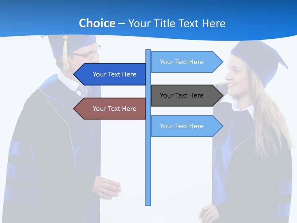 Smiling S Glasses PowerPoint Template