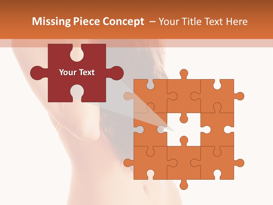 Girl  Lady PowerPoint Template