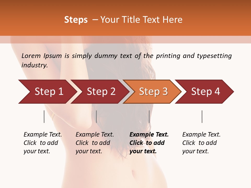 Girl  Lady PowerPoint Template