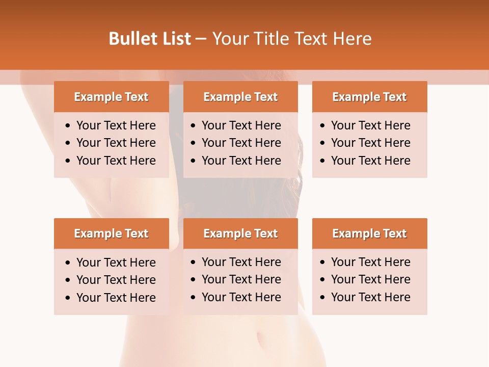 Girl  Lady PowerPoint Template