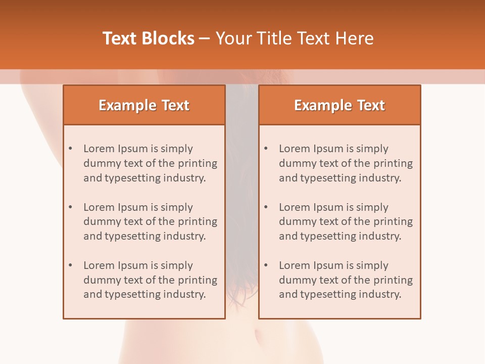 Girl  Lady PowerPoint Template