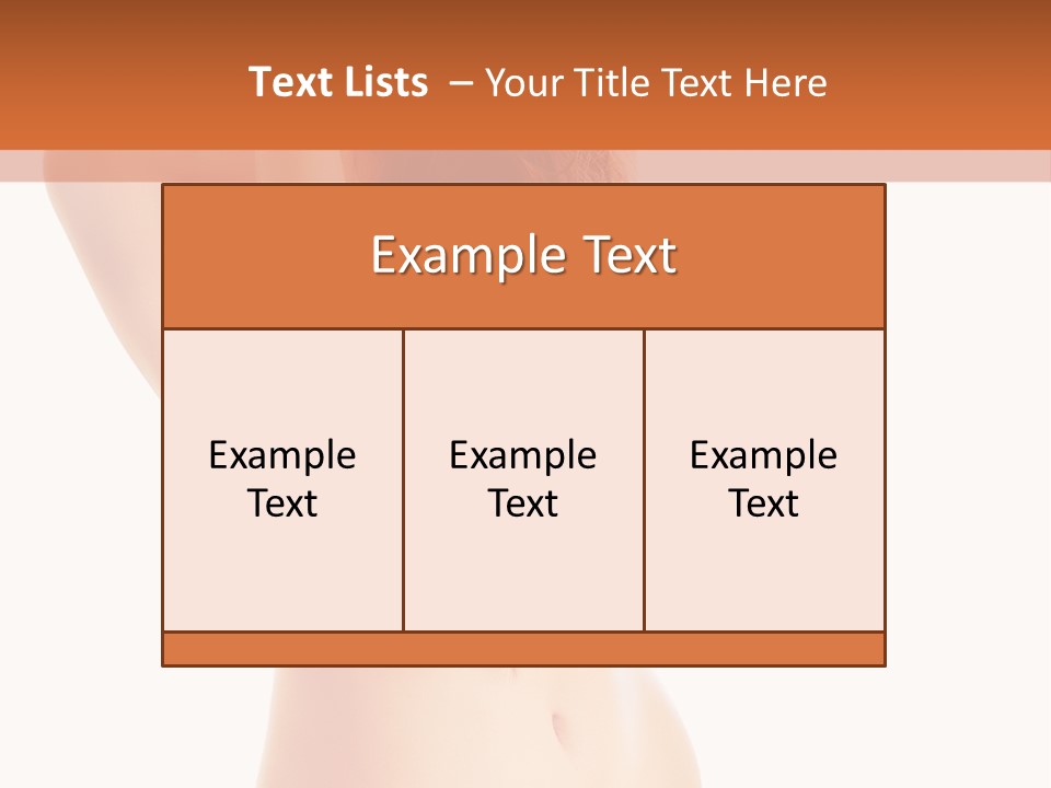 Girl  Lady PowerPoint Template