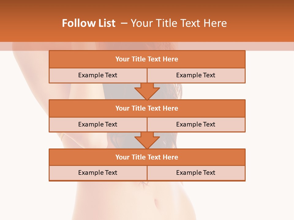 Girl  Lady PowerPoint Template