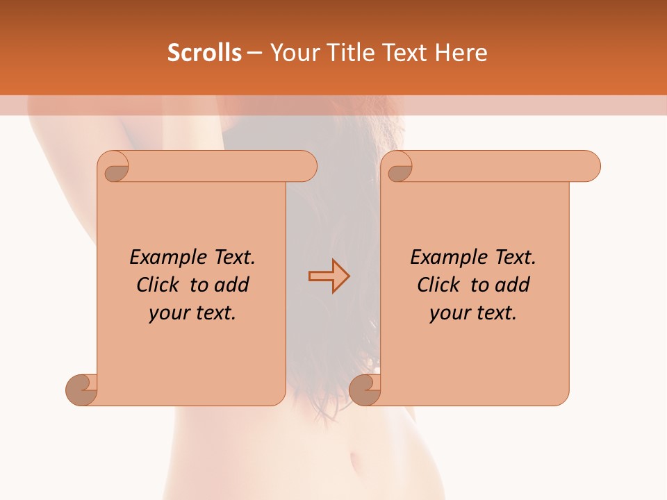 Girl  Lady PowerPoint Template